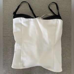 Reformation Melanie corset top